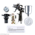K-350 0.8mm Unbranded Auarita Hvlp Spray Gun Paint Sprayer Gravity Feed With Gauge Nozzle Us