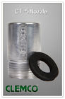 01354 Clemco Tungsten Carbide Lined Short Straight Nozzle Orifice