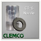 01355 Clemco Tungsten Carbide Lined Short Straight Nozzle Orifice