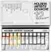 03701 Holbein Artists Gouache Set Of 12 5ml Tubes