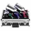 160229-a4 1.4mm Excelvan Professional 3pcs Hvlp Air Spray Gun Kit Gravity Feed Paint