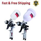 1003560 Powryte Gravity Feed Air Spray Gun Kit Piece Built In