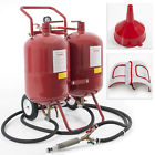 100lb Baking Tank Surface Blaster Abrasive Dual Soda Blasting Sand Media Cleaner