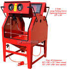 1200l Oem Large Industrial Sandblast Cabinet Abrasive Sandblaster Tank Double Doors