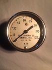 120psi Spray Engineering Company Vintage Co Air Pressure Gauge