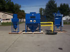 60-60-48-ttr-pbc 12696851340-09 Consolidated Stripping Sandblasting Cabinet Turn Table Track Heavy Blasting Applications