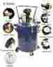 141020 Asc365 8 Gallon Pressure Feed Paint Mixer Pot Tank Sprayer Regulator Air Agitator 811176026998