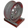 201212 Econoline Blast Cabinet Wheel Roller In