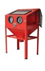 2237688931244 Various Ask If Concerned 40 Lb Sand Blast Abrasive Cabinet W Gun Hose Nozzles Gloves Light Free Fedex