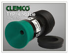 Typ-4 23502 Clemco Short Nozzle Id Tungsten Carbide Lined Rubber Jacketed