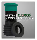 Typ-8 23506 Clemco Short Nozzle Id Tungsten Carbide Lined Rubber Jacketed