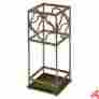 7929778 24553 Uttermost Genell Gold Iron Umbrella Stand 792977245538