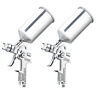 31vlp003 Unbranded Hvlp Air Spray Gun Set Sprayguns For Auto Paint