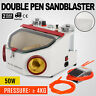 3fgdg0031401539766644 Vevor Dental Double Pen Sand Blaster Sandblaster Unit 930114479679