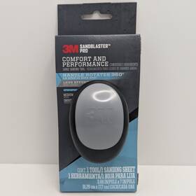 3m 051141350745 Sandblaster Pro Handheld Sander Rotating 360 Design Comfort Performance