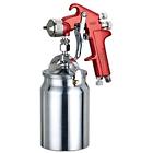 4001s Pntgreen Hvlp Spray Gun Siphon Feed Red Handle