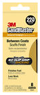 411-220-g Sandblaster Between Coats Grip Sandpaper Ct 051141334134