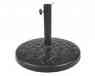 4236-us40-ab Blackconcrete Base-antique Oakland Cast Living Umbrella