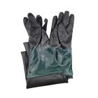 43239-57140 Jewboer Rubber Sandblasting Sandblaster Gloves For Sandblast Cabinets