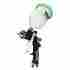 5000290 500029 Powryte Angle Grinders 20 Oz Composite Hvlp Gravity Feed Spray Gun With 852747004373