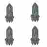 Ms500cbgb 582146-01 Bdems600 Ms525b Ms800b Black Decker Oem 4-pk Replacement Sander Finger Platen 600649691227