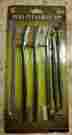 7624bc-5 Se 5 Pc Air Spray Gun Cleaning Kit Hvlp Brush Painting Gravity Art Detail Pipe Tool 706569067354