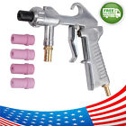784099940361 Unbranded Aluminum Siphon Feed Blast Gun Ceramic Nozzles