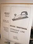 875.189700 Craftsman Straight-line Sander