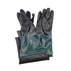 8761449866214 Jewboer Rubber Sandblasting Sandblaster Gloves For Sandblast Cabinets