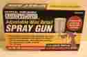 92196 Central Pneumatic Spray Mini Adjustable Detail Gun 4oz Gravity Feed