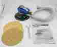 98895 Central Pneumatic Kit New 6 Self Vacuuming Air Powered Palm Sander W Accys
