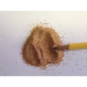 Agra Grit 445039454401 Fine-grit Walnut Shell Blasting Media - 25 Lb. Box