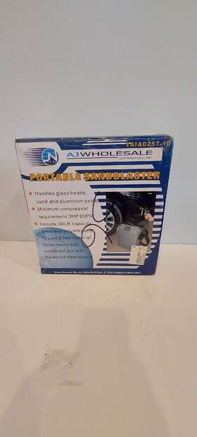 Psb30 Aj Wholesale 30 Lb Portable Air Sandblaster Tool Sand Blaster With Hose And Gun 5 Ft