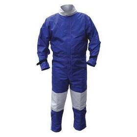 41427 Alc Unisex Abrasive Blast Suit Cotton Nylon 4 Lb Fabric Weight Blue