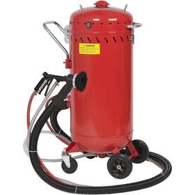 2345176 Allsource Vacblast Siphon Abrasive Blaster 125-lb. Capacity 28 Gallon