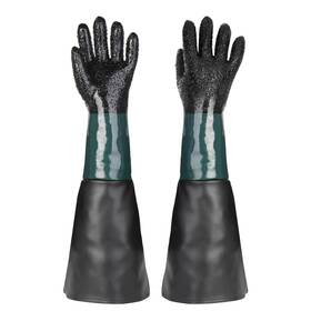 Atl-9021 Altozor 23.6 Inch Blast Gloves For Abrasive Blasting Used On Sandblasting Sandblaster San