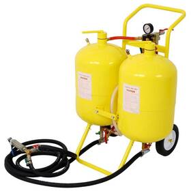 Gh-cyw4-178 Amucolo Dual Tank Abrasive Soda Blaster With Two 10 Gal. Tanks 100 Lbs
