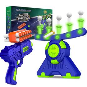 Baodlon B08z3ctcbf Shooting Game Toy For Kids 5-10 - Glow Floating Targets And Foam Dart Gun