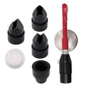 Bfo A3hvig Aluminium Alloy Sandblaster Tool 2.5 Bar 330ml/s With Feed Cup And Nozzles