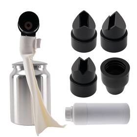 Bfo N0z2m7 Professional Sandblasting Gun Kit 2.5 Bar Abs Plastic With Recovery System