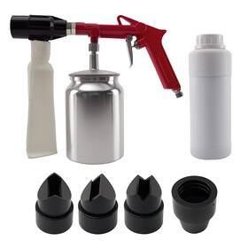 Zvaoi8 Bfo Aluminium Sandblasting Gun Tool Kit 2.5 Bar With Sand Recovery System