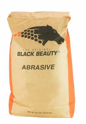 Black Beauty 313090127152 Fine Abrasive 20/40 Mesh Size For Use In Sandblast Cabinet - 50lbs