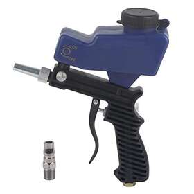 Bordstract 740809865546 Portable Sandblaster Gun Kit 70-150 Psi 6000rpm Gravity Feed Sandblasting Pne