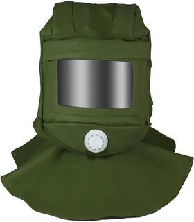 Qf5233g5 Brand Eyourlife 1pcs Sand Blasting Hood Cap Shawl Sandblaster Mask Anti