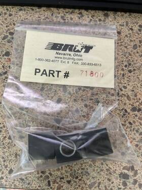 71800 Brut 3 Air Sandblaster Replacement Rubber Stop Blocks Wear Plate And Bolt