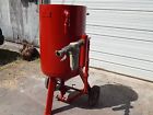 Capacity. Sandblast 650 Pound Titan. Pot Sandblasting Industrial Tank