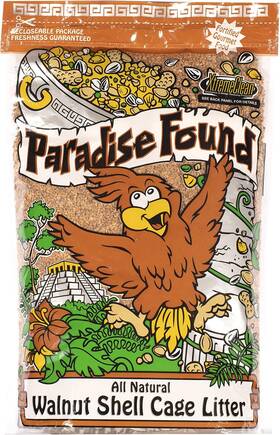 Chuckanut 711181766479 Paradise Found All Natural Walnut Shell Cage Litter 10lb