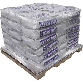 Medium-2400 Clean Bite Premium Medium Grit Glass Abrasive Blast Media- 48 Bags 50 Lbs Each