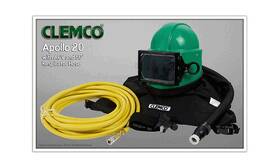 27821 Clemco Apollo 20 Blast Helmet Respirator With Hose And Air Control Valve