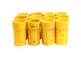 07720 Clemco Hp-1 Lot Of 12. Nylon Nozzle Holder. 1-1/2 Inch Od For 1-1/4 Thread